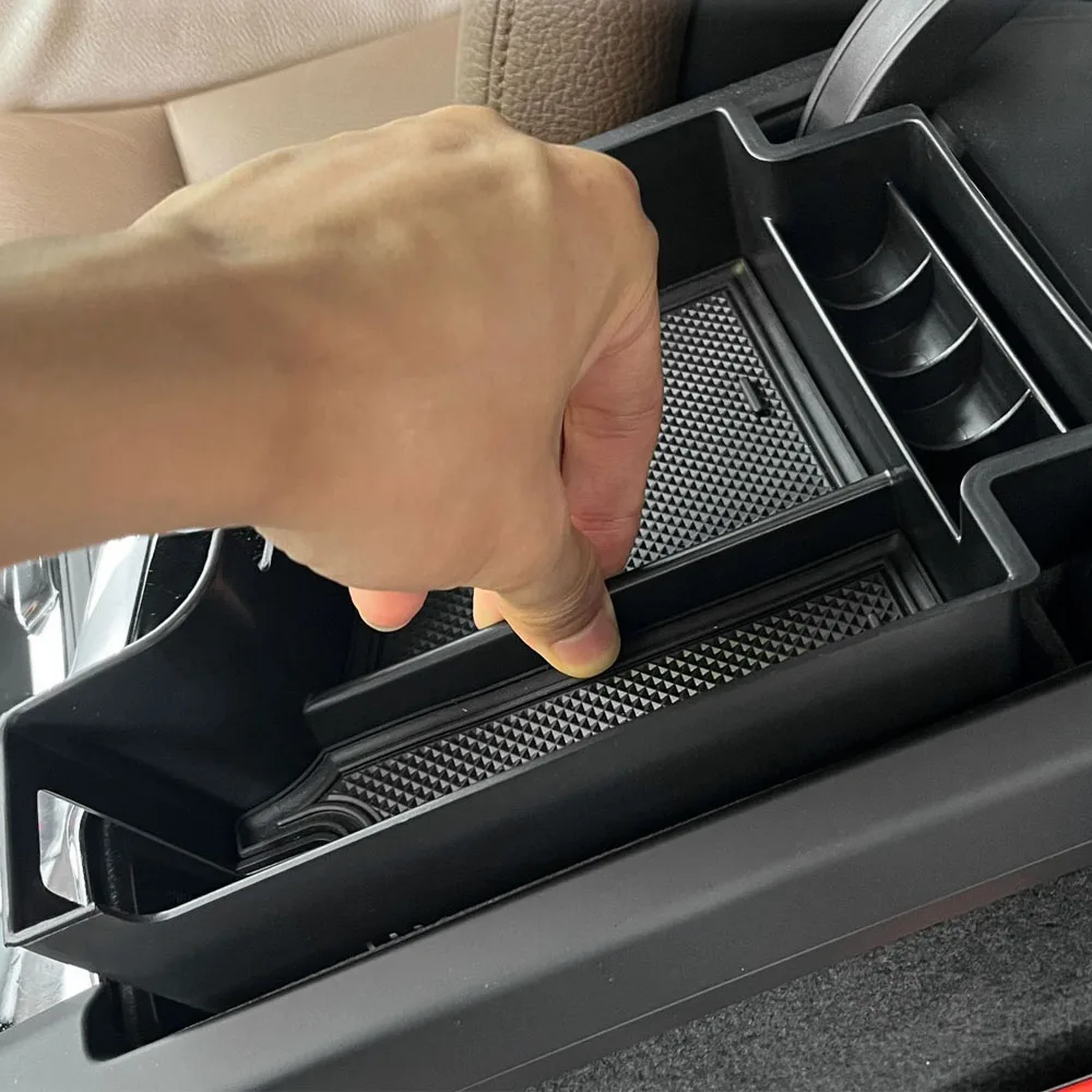 Auto Mittelarmlehne Aufbewahrungsbox Halter für Volvo XC60 XC90 S90 V90 S60 V60 V90 Mittelkonsole Organizer Aufräumen Zubehör – Detail 4