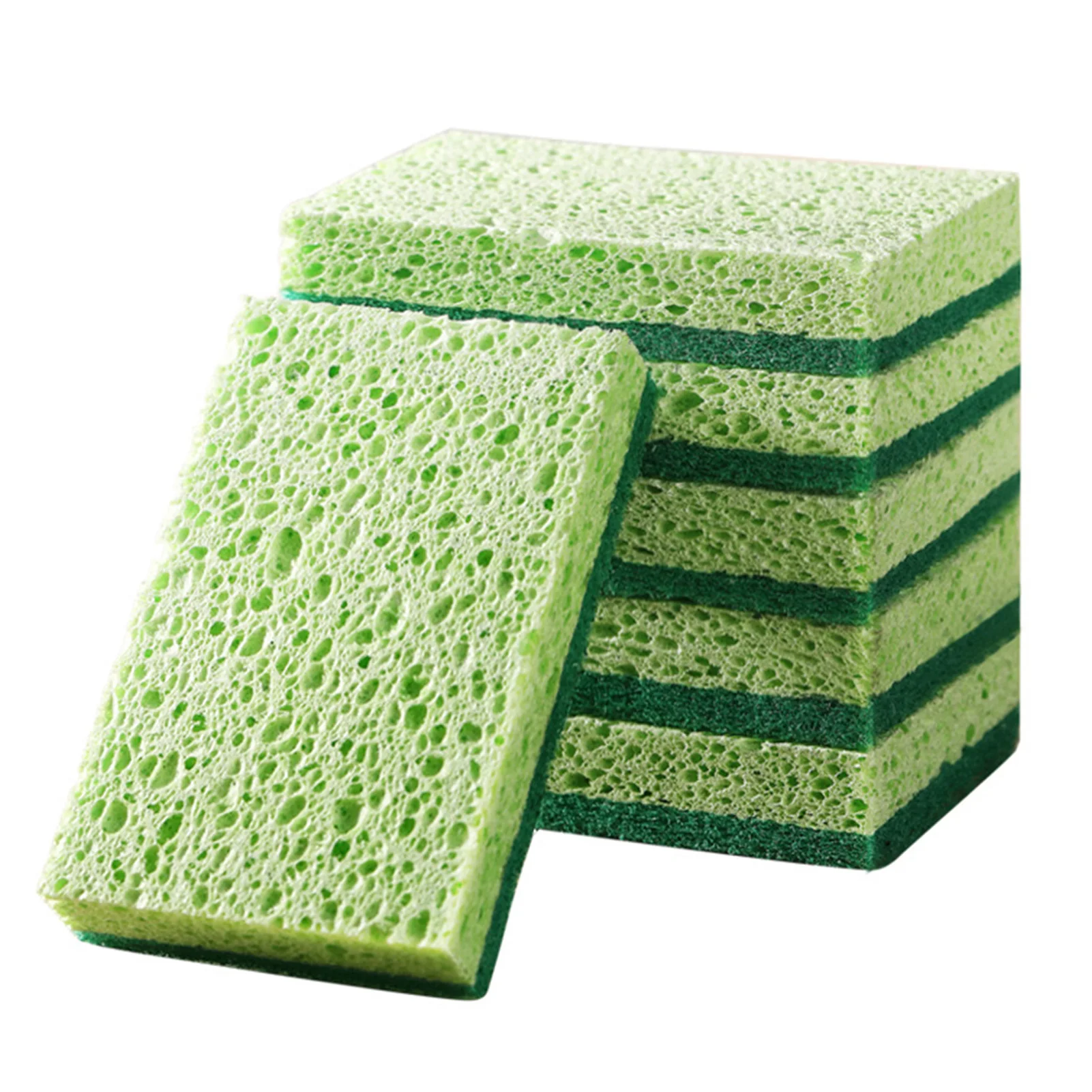 Kitchen Cleaning Sponges Non-scratch Compressed Cellulose Sponges for Kitchen Dishes Pots Pans Car Cleaning