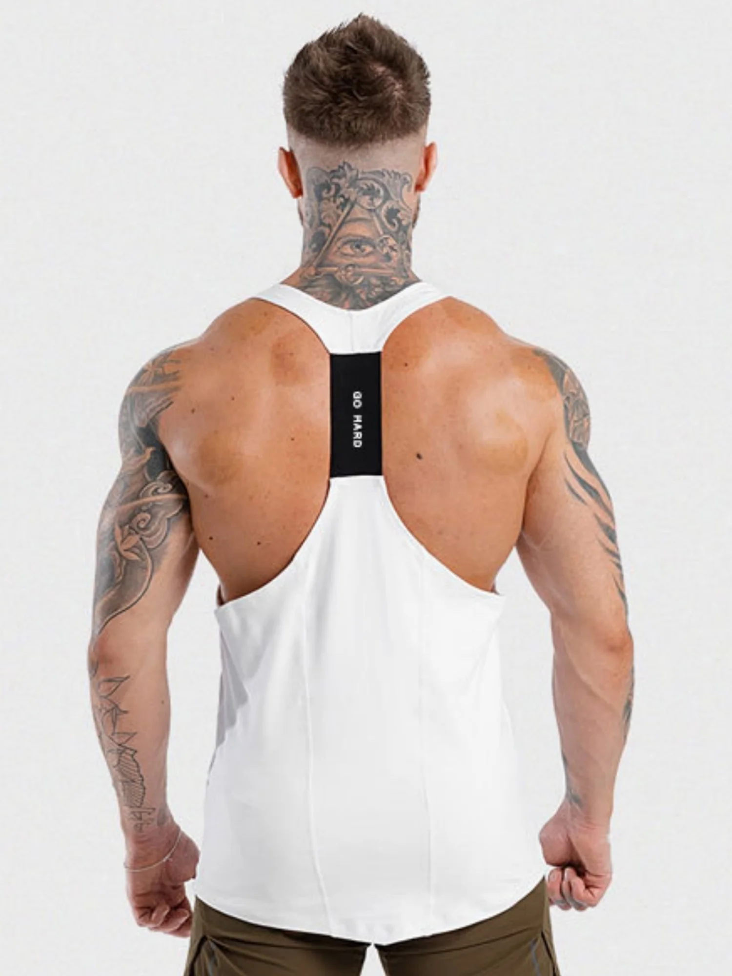 

Мужская майка для бега, летняя спортивная майка для тренажерного зала, быстросохнущая тренировочная майка, майка для фитнеса и бодибилдинга, безрукавка