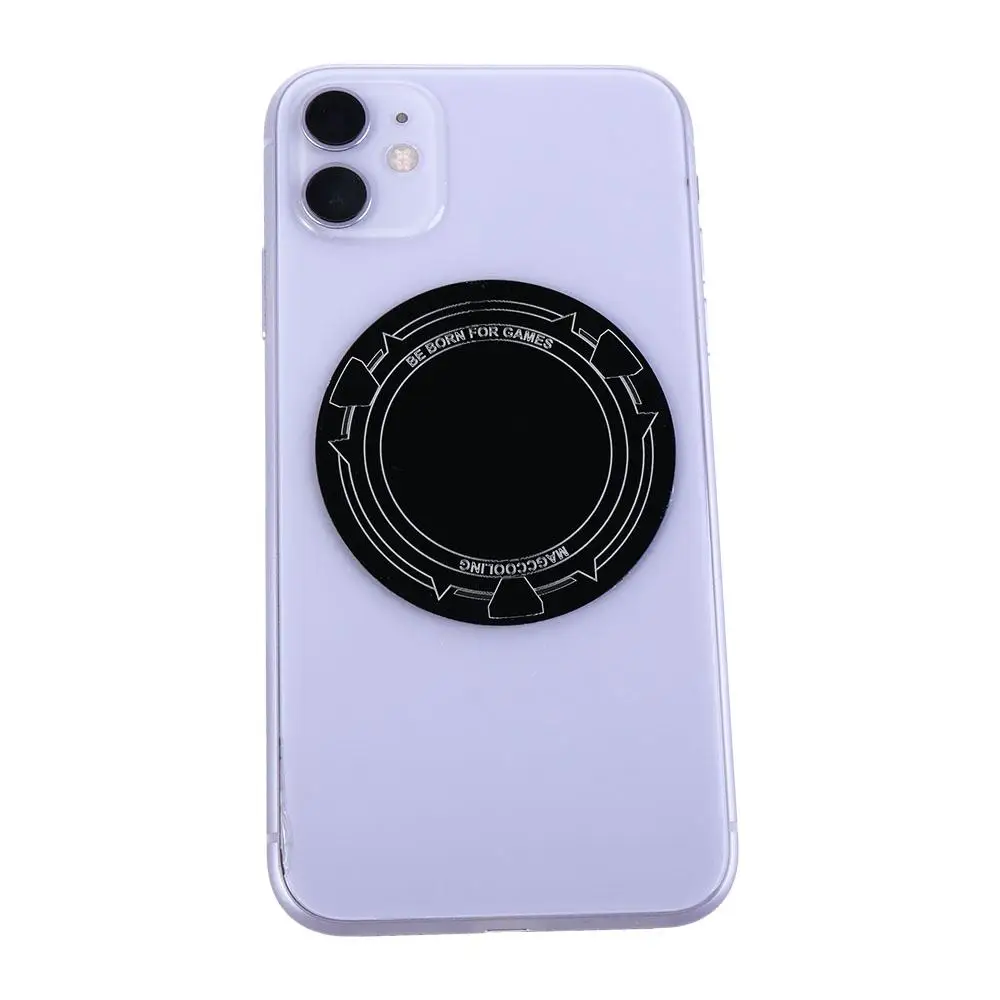 Stiker Stiker Pendingin Radiator Magnetik Pendingin Game Pelat Logam Termal Pelat Pendingin Logam Radiator Ponsel
