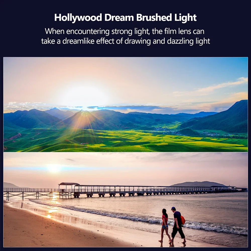 

NEW 1.55X Anamorphic Lens Kit for Mobile 4K Video HD Cinematic Wide Angle Adapter Compatible Sigma DSLR/Mirrorless Lenses Made G