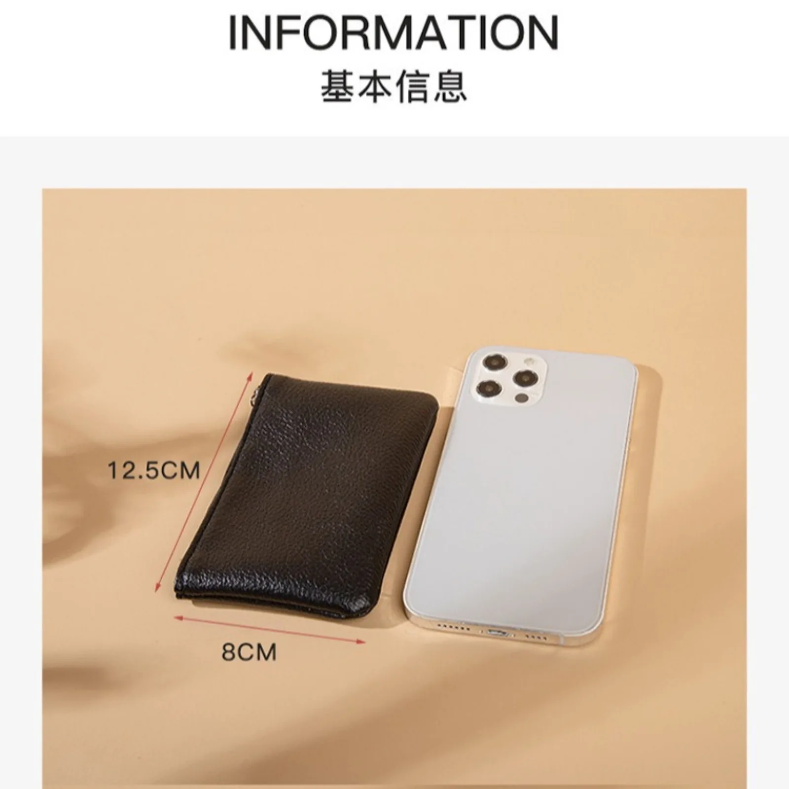 

Fashion Mini Wallet for Women Solid Color PU Soft Leather Short Wallets Coin Card Holder Small Change Storage Bag Female Purse