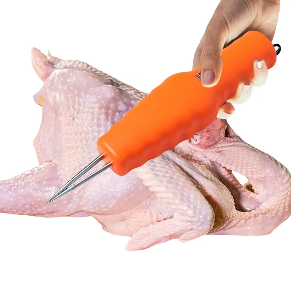 

Electric Chicken Plucker Machine Automatic Chicken Hair Removal Waterproof Poultry Feather Plucker Multi-Function for Duck Goose