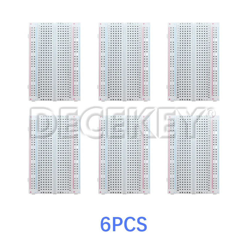1–10 Stück 400 Verbindungspunkte, lötfreies PCB-Steckbrett, Mini-Universal-Test-Protbrett, DIY-Brotbrett für Bus-Testplatine – Detail 2