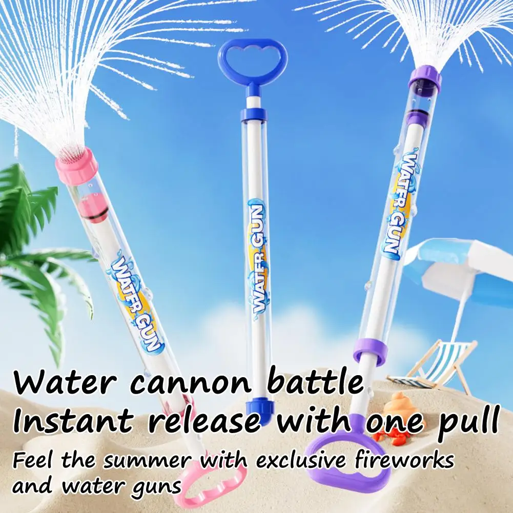 2026 NEW Fireworks Water Gun Pull Out Water Soaker Blaster for Pool Beach Backyard Party Water Fighting Summer Outdoor Water Toy