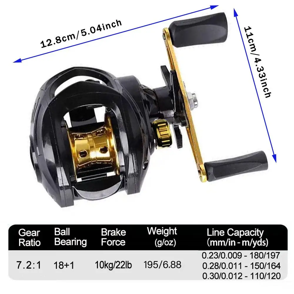 Superleichte Angelrute mit Teleskopköder, Cmobo-Süßwasser-Karpfen-Feederstange und 7,2:1 Übersetzungsverhältnis, Baitcasting-Rolle, maximale Zugkraft 8 kg – Detail 2