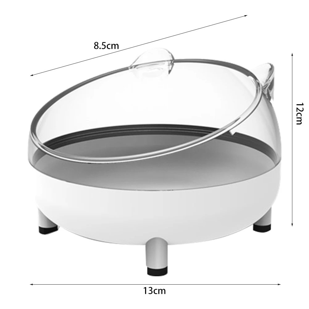 Cat Bowl High Foot Dog Bowl Neck Protector Cat Pet Food Water Bowl Anti-tip Binaural Pet Feeding Cat Accessorie Pet Dessert Bowl