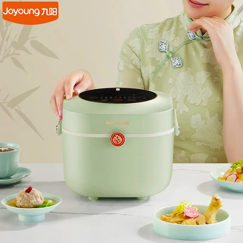 Joyoung Mini cuociriso 2L multifunzione antiaderente Liner riso Porridge zuppa fornello elettrico per la cucina di casa dormitorio