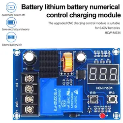 XH-M604 18650 Lithium Battery Charging Control Board DC 6-60V Li-ion Lead Acid Battery Charging Control Switch Protection Board