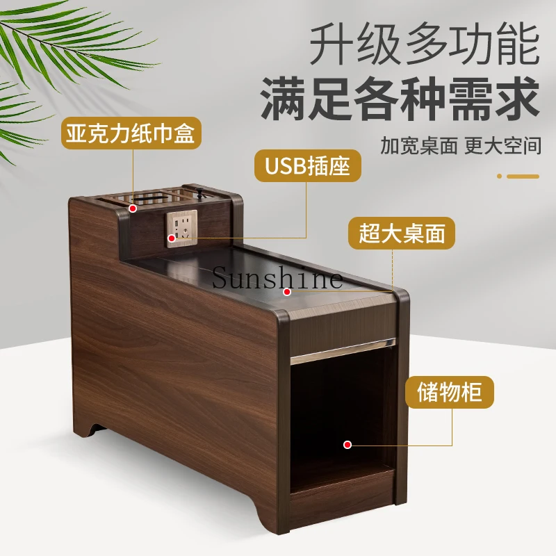 Foot washing massage foot bath sofa side cabinet simple foot therapy coffee table  FT