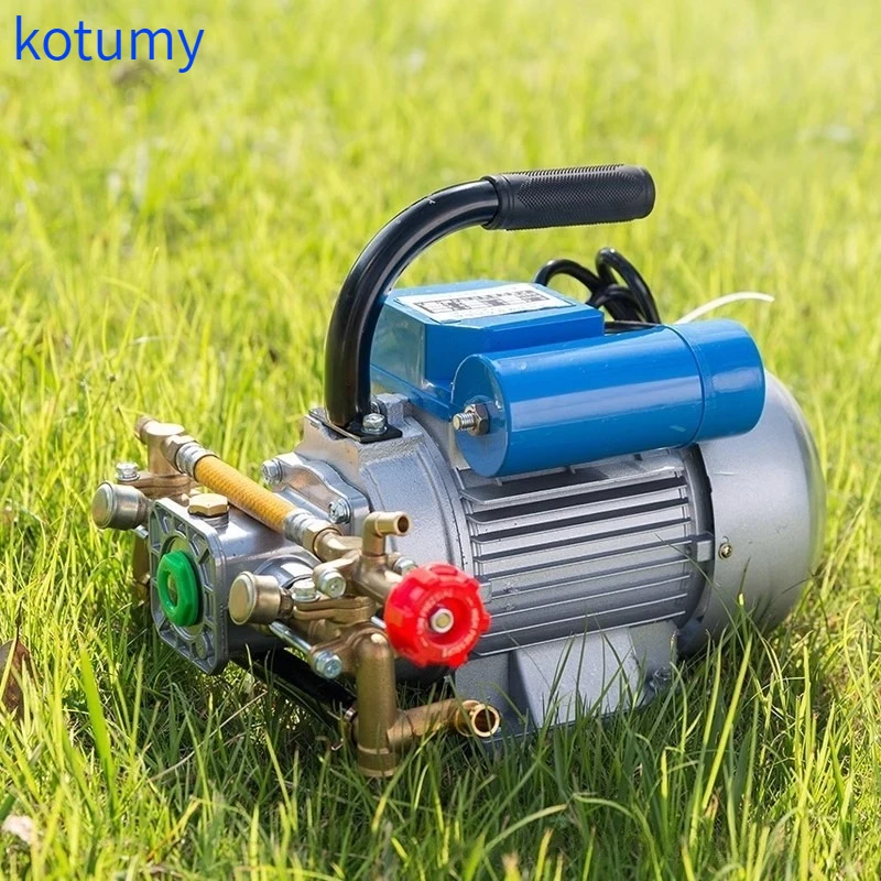 Integrated Hose Reel Farm Spray Machine KOTUMY High Pressure Plunger Pump Fruit Tree Pesticide Sprayer
