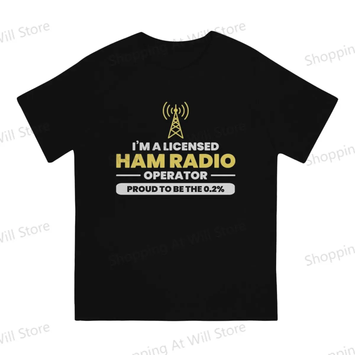 Summer men's and women's casual T-shirts  Amateur Ham Radio Grandpa Fathers day Gift Novelty Cool T-shirt Street Clothing S-6XL