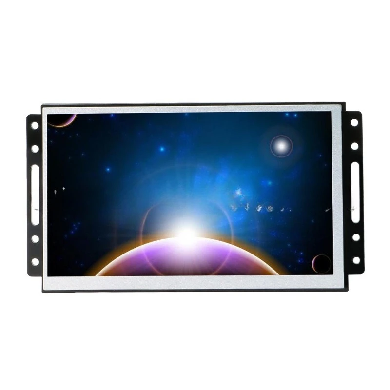 

7 inch digital photo frame open album embedded advertising machine multimedia led Mobile Pentium 4