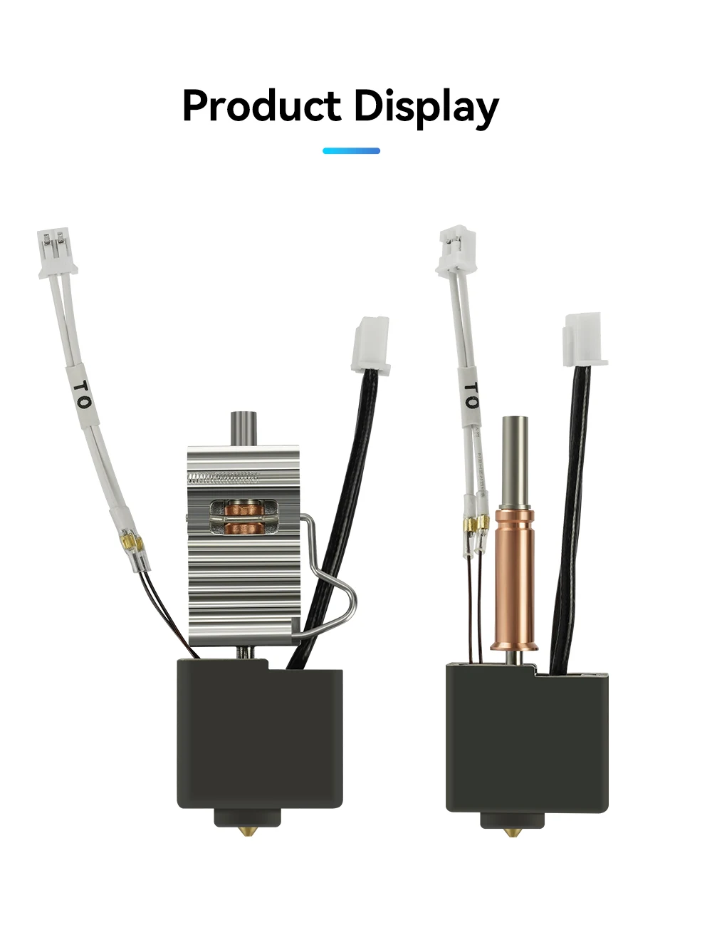 Für Anycubic Kobra 3 Combo Hotend Düse Thermistor Heizrohr 24 V 50 W Heizblock für Anycubic Kobra3 Ersatzzubehör – Detail 7