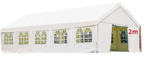 

Upgraded Galvanized Heavy PVC Party Tent Canopy Shelter with Removable Window Walls PVC Wedding Tent