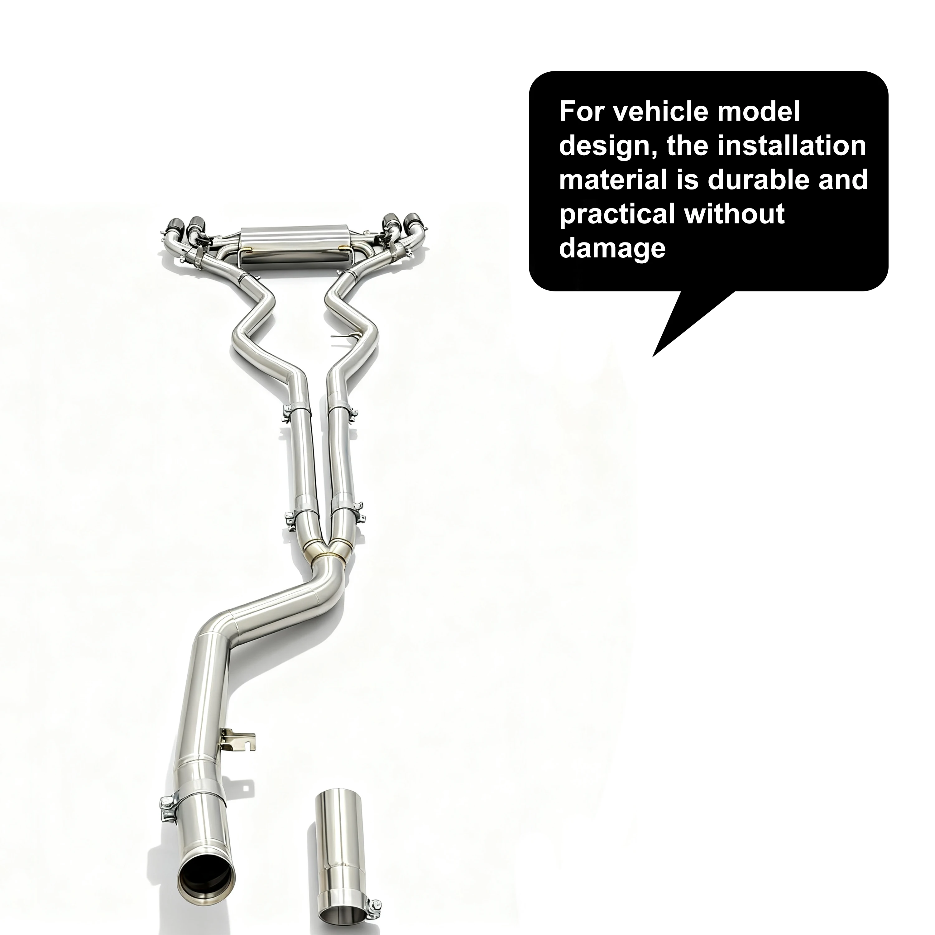 ACE Bestseller Ventilgesteuerter Catback-Auspuff für BMW M240i G42 M340i G20 M440i G22 B58 3.0T Hochwertiger Valvetronic Auspuffrohr-Schalldämpfer – Detail 6