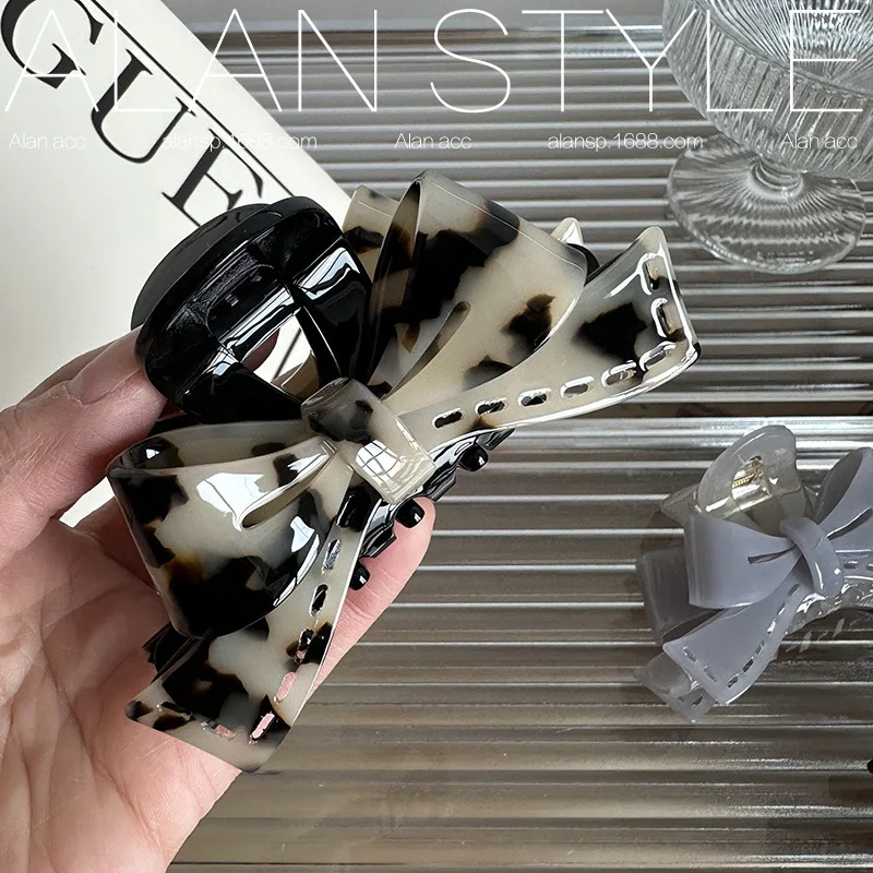 1-pezzo-fermaglio-per-capelli-premium-in-acetato-francese-con-fiocco-finitura-lucida-per-creare-chignon-sul-retro-della-testa-elegante-per-uso-quotidiano-femminile