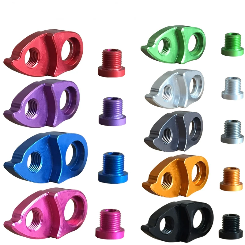 

2pcs MTB Mountain Bike Bicycle Frame Rear Hanger Derailleur Extension Extender Hook Part