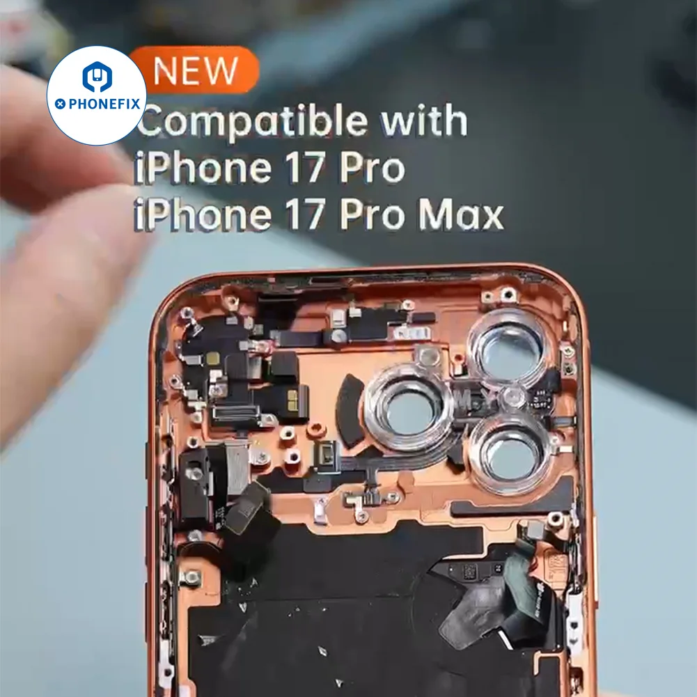 YCS Camera Lens Magnetic Protector for IPhone 11 12 13 14 15 16Pro Max 13Mini Camera Lens Heating or Soldering Repair Protection