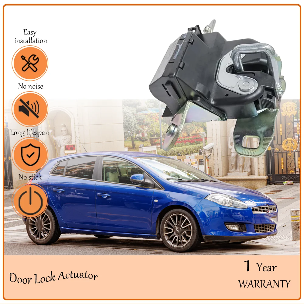 

Car Tailgate Lock Latch Actuator 4-Pin Connector, Compatible with Bravo II 198 2006–2016, OEM 55702917, 68095203AA, 0055702917,