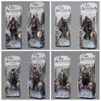 Game Assassin'S Creed Figure Assassin Master Haytham Connor Edward Movable Joint Model Desktop Collection Ornaments Toy Gifts
