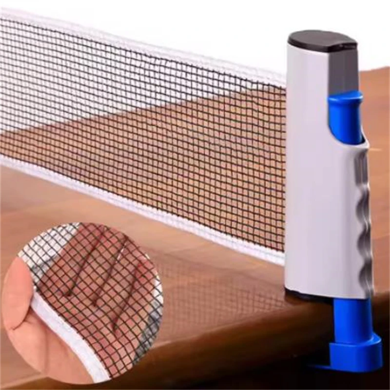 1/2 قطعة شبكة تنس الطاولة المحمولة القابلة للتوسيع شبكة تنس الطاولة حامل لأي طاولة تنس الطاولة قابل للتعديل حامل شبكة تنس الطاولة #5