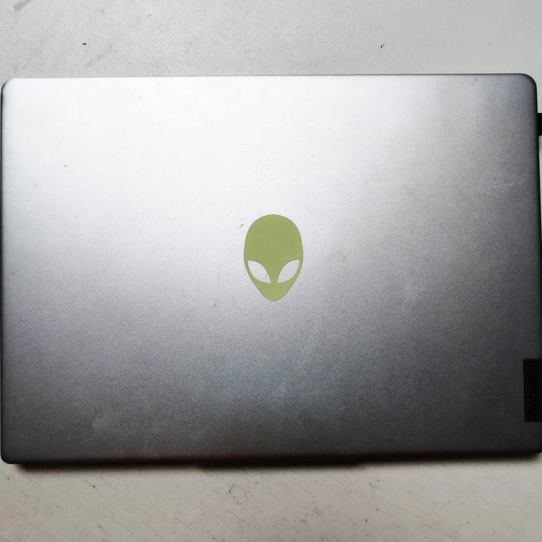 Car Stickers Alien ET Luminous Green Reflective Decals For Windshield Trunk Bumper Motorcycle Computer Laptop Phone D2