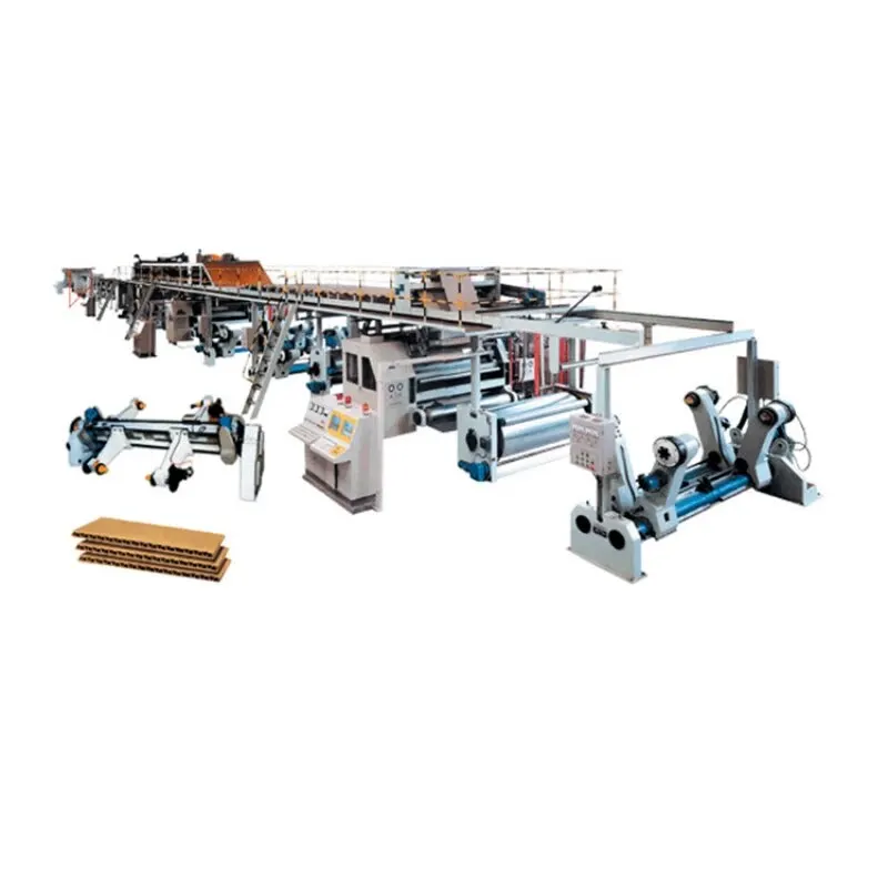 3/5/7Ply Corrugated Cardboard Carton Making Machine/hot sale corrugated board production line high quality