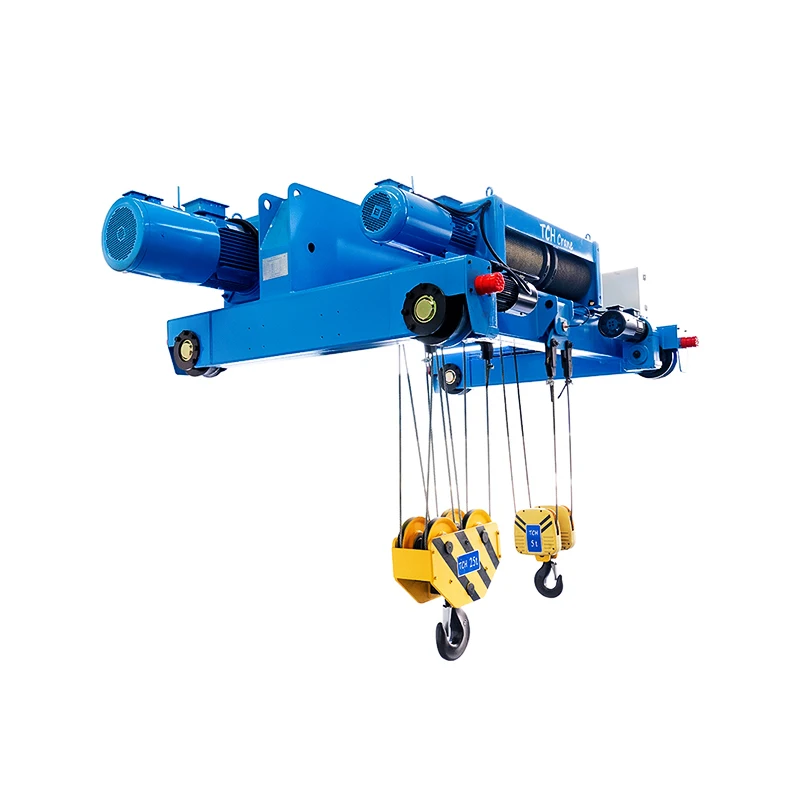 European Standard Trolley Crane Wire Rope Electric Hoist for Lifting Crane