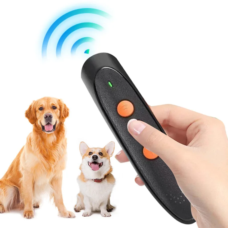 

Popular Ultrasonic Dog Repellent Hot-selling Dog Repellent with Flashlight Handheld Barker Pets Dogs Supplies