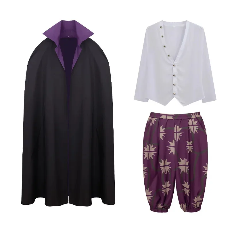 

qq38Dracule Hawk-Eye Mihawk Shanks Costume Jacket 2023 TV Movie Cosplay Trench Coat Halloween Carnival Party Outf