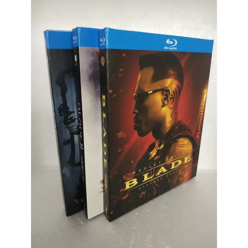 Blu-ray Disc Blade 1 to 3 Movie Collection 3 Discs Boxed Brand New and Unopened