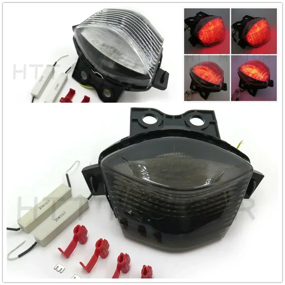 

Дымчатый задний фонарь стоп-сигнал для Kawasaki Ninja 650R Ex650 Er-6F 2006 2007 2008, детали мотоцикла