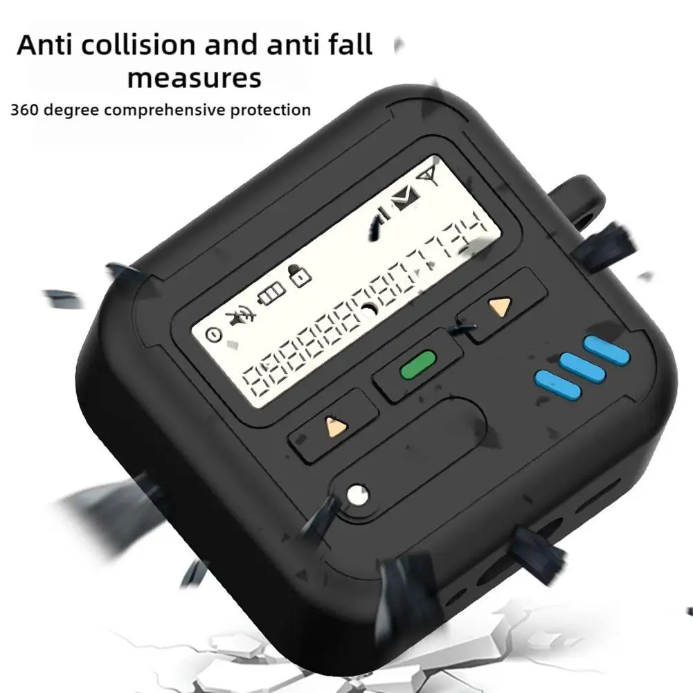 Чехол в стиле ретро BB Machine для AirPods 4. Мягкий силиконовый защитный чехол с защитой от царапин и ударов.