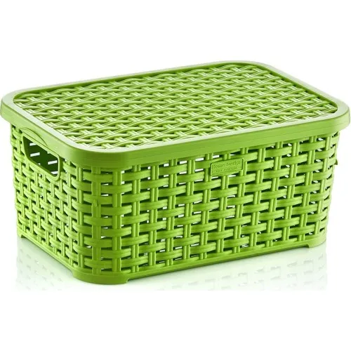 Primera Rattan Basket With Lid (18 Lt) Sp-296