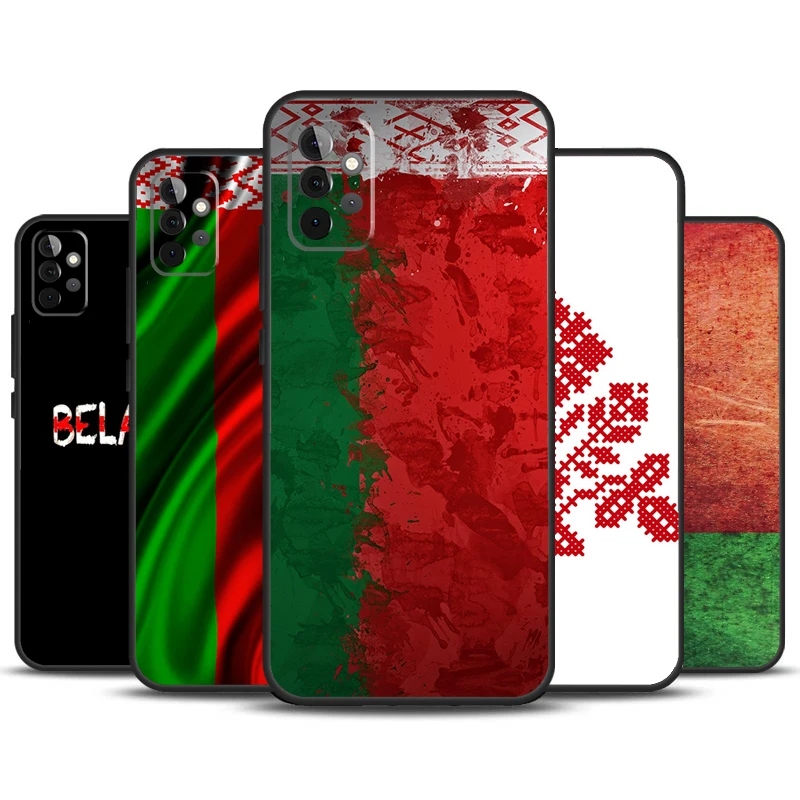 Belarus Flag Case For Samsung Galaxy A54 A34 A24 A14 A51 A71 A12 A32 A52 A72 A13 A33 A53 A25 A15 Cover