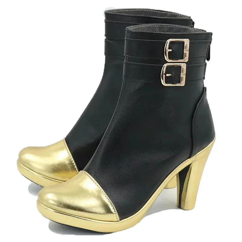 CyGame Honkai Impact 3 Rita Rossweisse Cosplay botas de tacón alto zapatos para Halloween Navidad actuación colección de Fans regalo