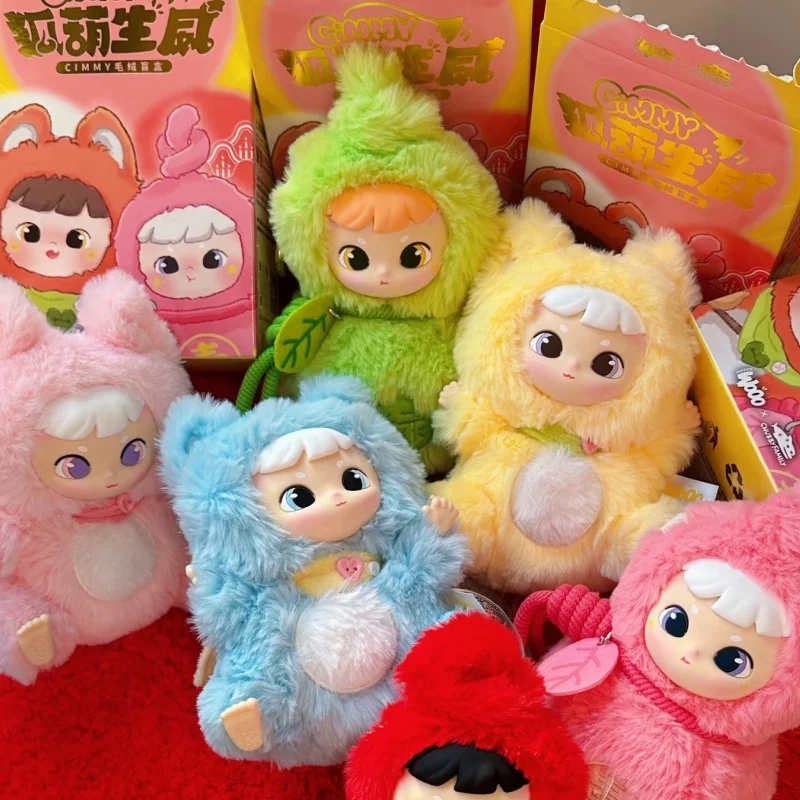 

Горячая новинка: коллекционная фигурка Cimmy Blind Box Fox Hu Shengwei, лимитированная серия к Новому году, виниловая загадочная трендовая игрушка, украшение для рабочего стола, подарок на день рождения