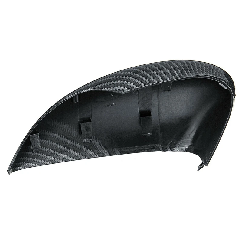 Carbon Fiber Side Wing Mirror Cover Trim Rear View Mirror Covers For Ford Fiesta Mk7 2008 2009 2010 2011 2012 2013-2017