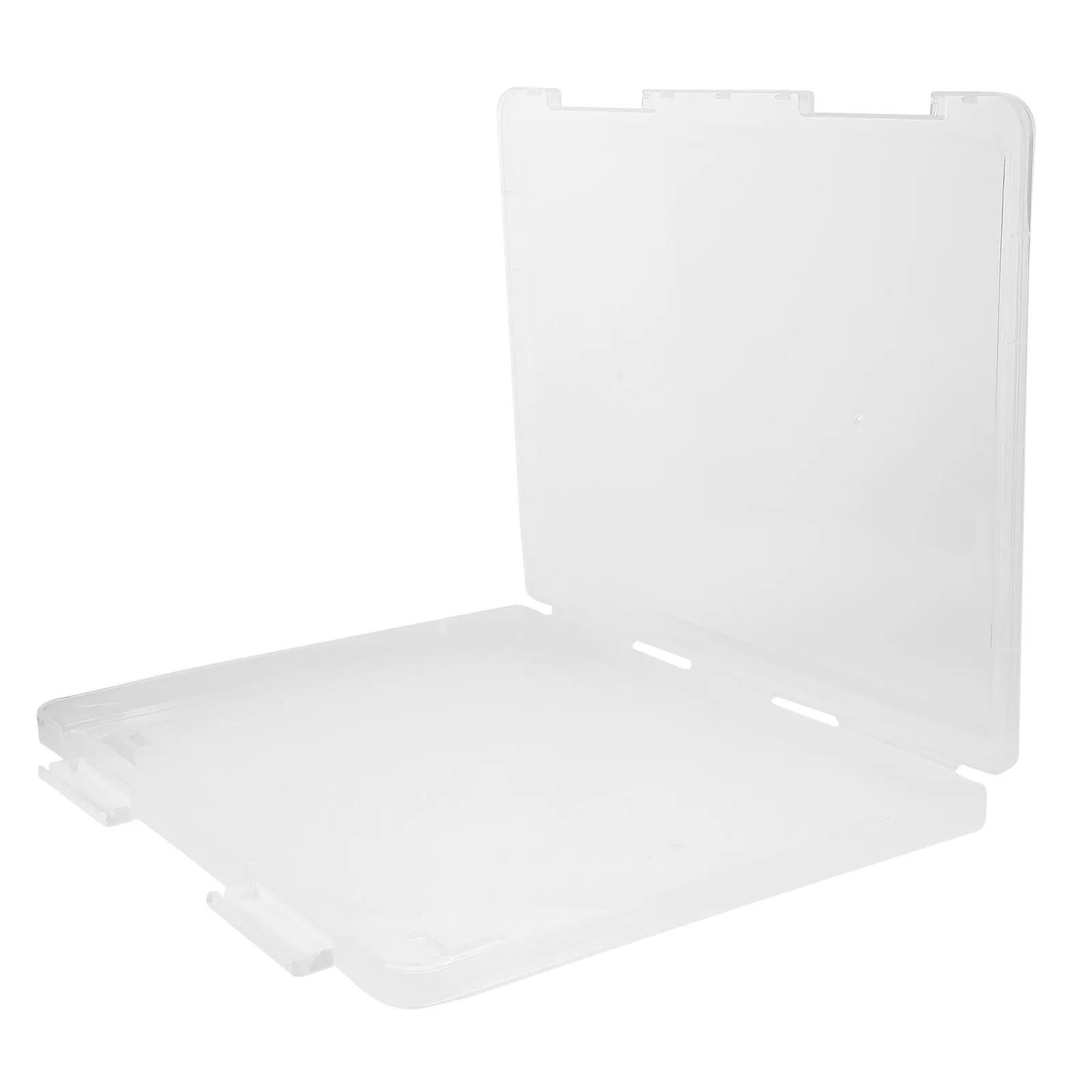 Nail Art Storage Box Large Capacity Nail Organizer Press on Nails Display Box Fake Nails Collecting Holder for Salon Home