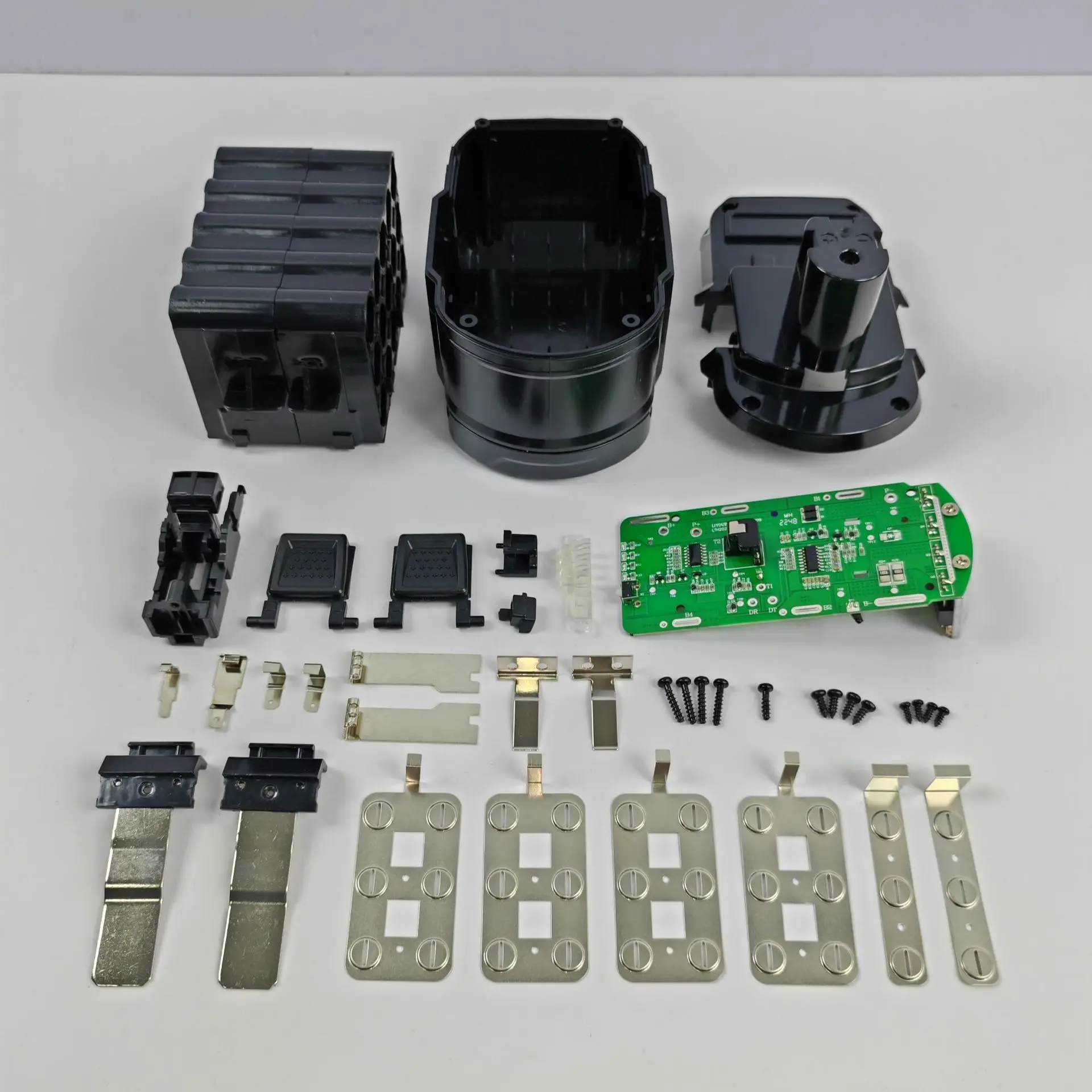 5/10/15*18650 10*21700 Battery Plastic Case Charging Protection Circuit Board PCB for RYOBI 18V P103 P108 BPL-1815