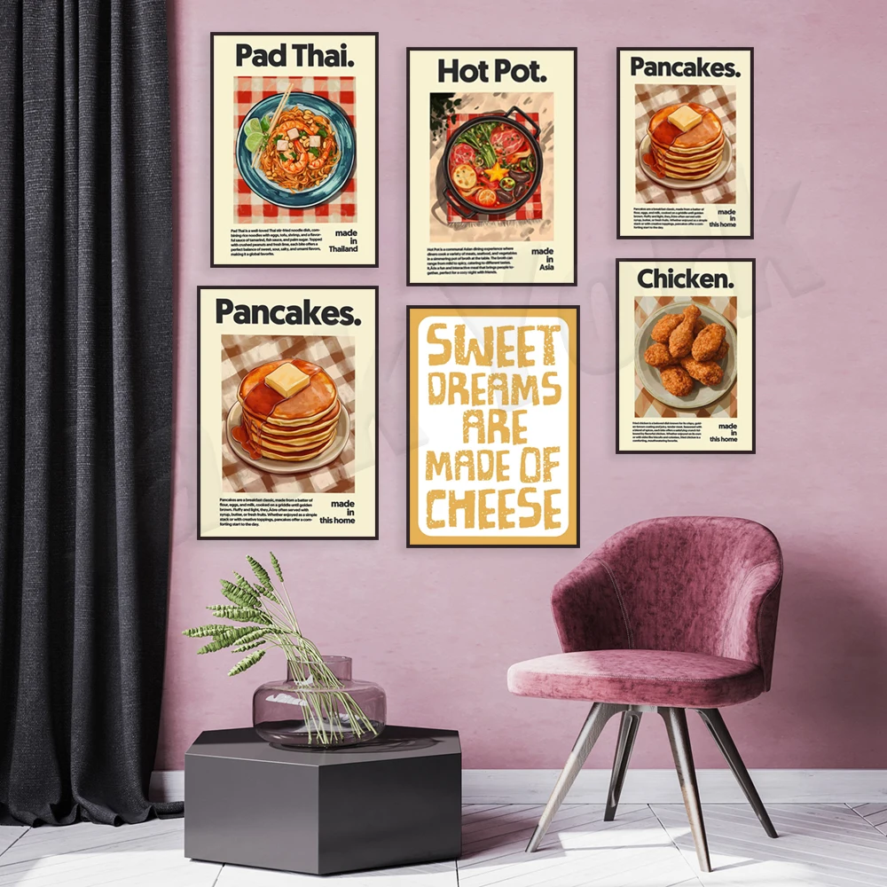 Affiches de poulet frit, Sub t - Coffee Tea Thai avis et prix