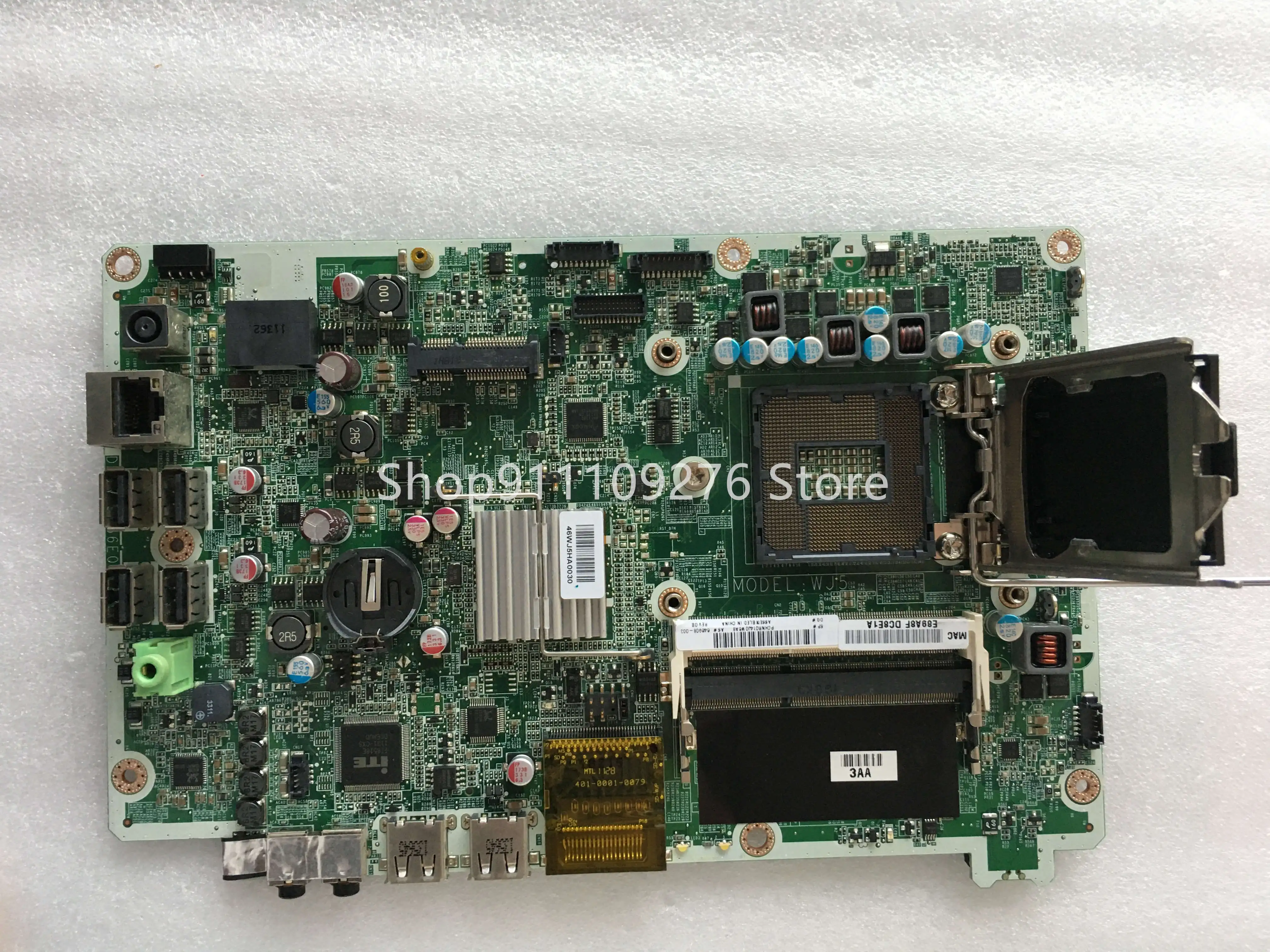 Original Motherboard for HP Omni 120 H61 All-in-one motherboard DA0WJ5MB6E0 646908-003