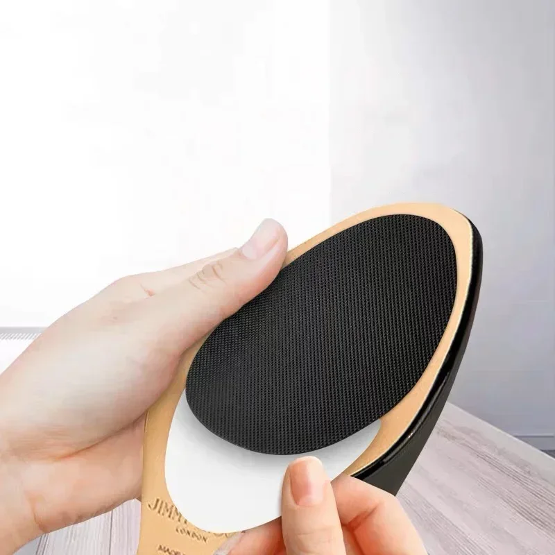2-10Pcs Wear-Resistant Non-Slip Shoes Mat Self-Adhesive Forefoot High Heels Sticker High Heel Sole Protector Rubber Pads Cushion image 3