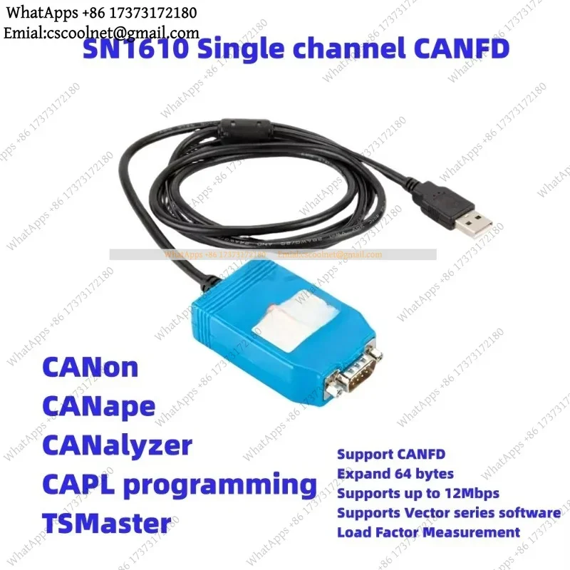 JS01 Bus Box For Vector VN1610 VN1640 CANoe CANape Analyzer