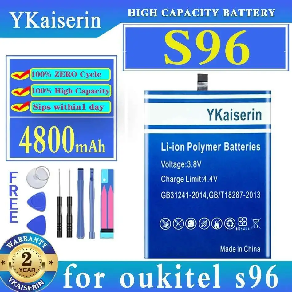 

Высокая совместимость 4800 мАч для аккумулятора мобильного телефона Oukitel s96