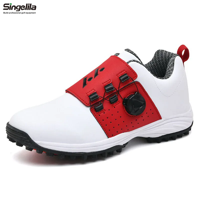 

2024 New Men's Golf Shoes Professional Golf Sports Shoes Waterproof Sports Shoes Golf Non-slip Shoes Comfortable Casual Shoes