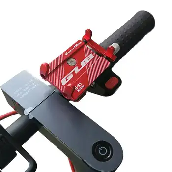 Hliníkový držák telefonu na koloběžku pro Xiaomi M365 Pro 1S Pro2 Mi3 Mi4 Es2 MaxG30 Elektrický skútr Držák telefonu Nastavitelný protiskluzový 10 nejlepší prodej Čchin 1s 4g - №1