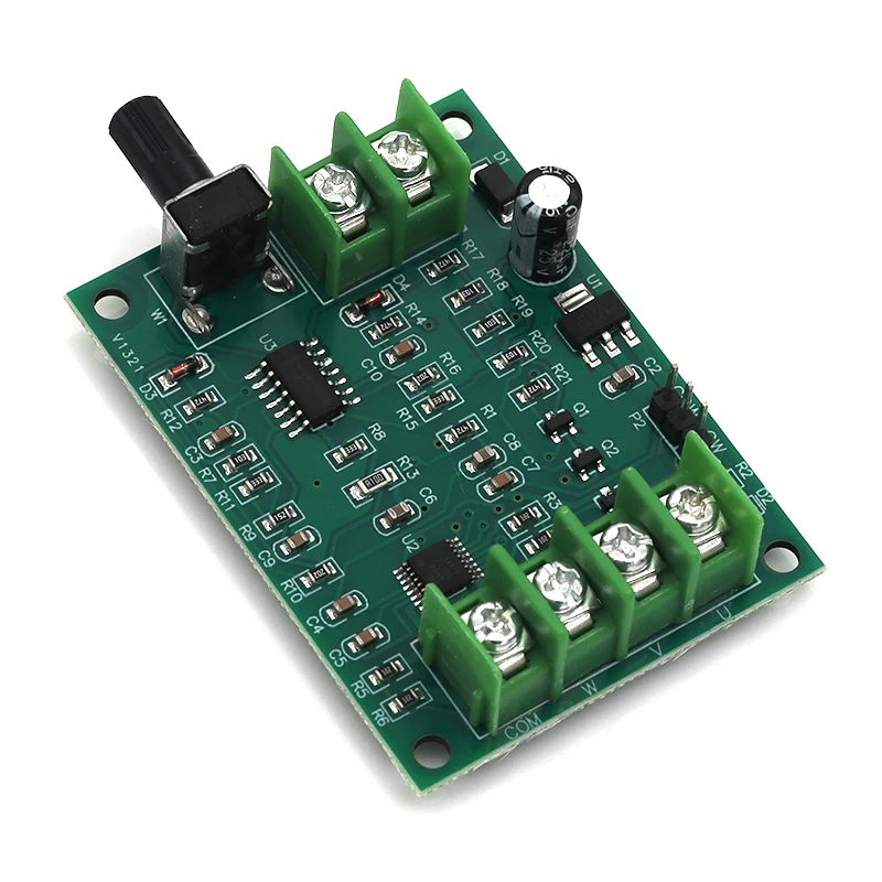 Upgraded DC Brushless Motor Drive Board Module for Optical Drive Hard Disk Motor Controller with Reversing and Speed Regulation