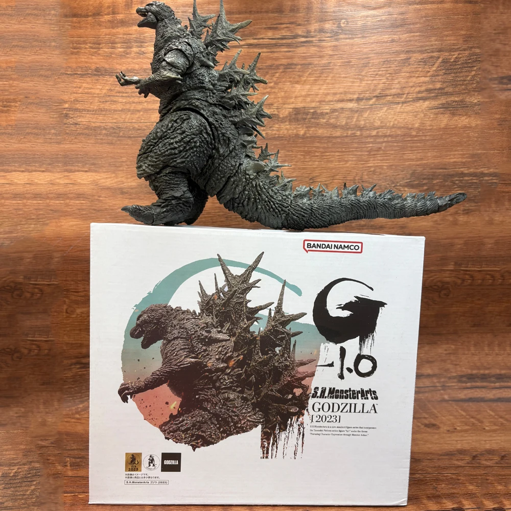 S.H.MonsterArts Godzilla -1,0 2023, figura de Anime Godzilla, modelo de figura de acción, juguetes, adorno de habitación de muñecas móvil, regalo para niños